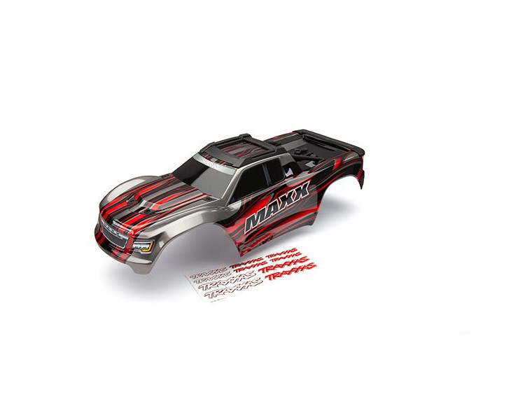 MAXX CARROZZERIA ROSSA CON DECALS MAXX CARROZZERIA ROSSA CON DECALS