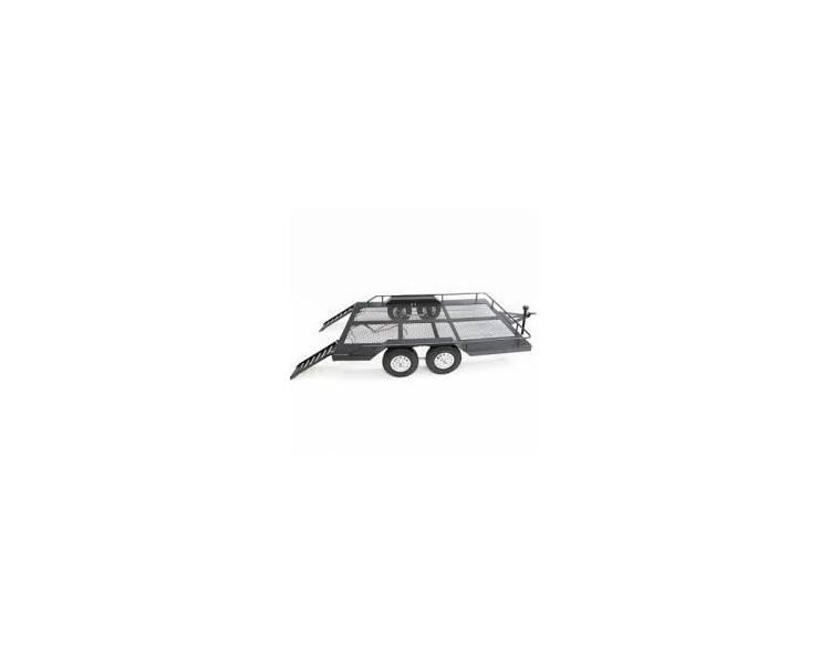 CARRELLO PORTA AUTO 2 ASSI PER SCALER 1/10