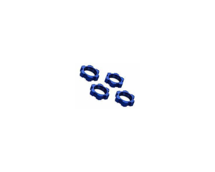 XMAXX DADI RUOTA 17MM ALLUMINIO BLU 4PZ.