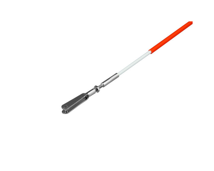BOWDEN NYLON 5MM LUNG. 100 CM ANIMA NYLON E FORCELLA M2 BOWDEN NYLON 5MM LUNG. 100 CM ANIMA NYLON E FORCELLA M2