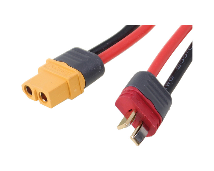 CAVETTO CARICA DEANS CON PRESA XT60 CAVETTO CARICA DEANS CON PRESA XT60