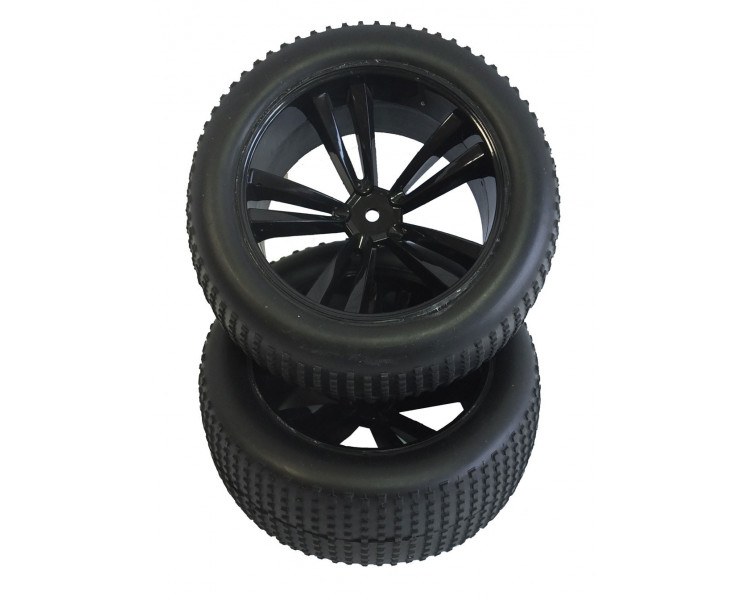 PAIO GOMME TRUGGY 1/10 INCOLLATE SU CERCHIO ANT/POST. PAIO GOMME TRUGGY 1/10 INCOLLATE SU CERCHIO ANT/POST.