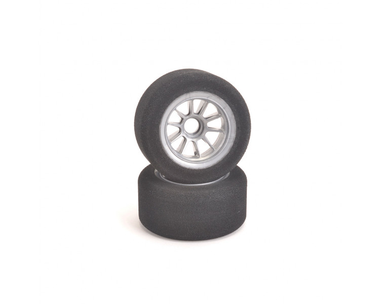 GOMME MOUSSE SU CERCHIO F1 ANTERIORI 42 SHORE (2) GOMME MOUSSE SU CERCHIO F1 ANTERIORI 42 SHORE (2)
