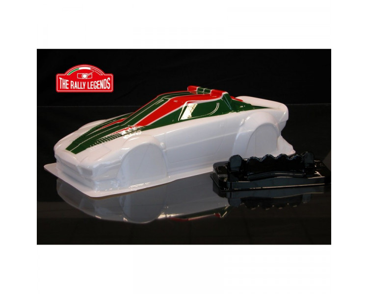 CARROZZERIA 1/10 VERNICIATA LANCIA STRATOS ALITALIA CARROZZERIA 1/10 VERNICIATA LANCIA STRATOS ALITALIA