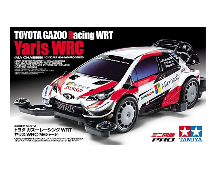MINI 4WD-PRO TOYOTA YARIS WRC TELAIO MA MINI 4WD-PRO TOYOTA YARIS WRC TELAIO MA
