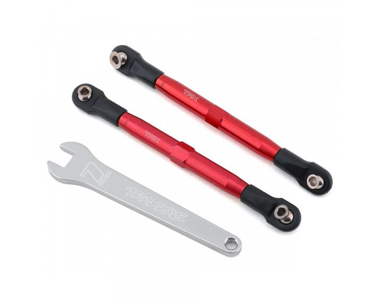RUSTLER TIRANTE CONVERGENZA IN ALLUMINIO ROSSO 87MM 2PZ. RUSTLER TIRANTE CONVERGENZA IN ALLUMINIO ROSSO 87MM 2PZ.
