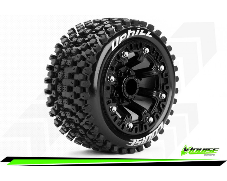 GOMME INCOLLATE OFFROAD UPHILL 1/16-1/10 HEX 12MM (2)