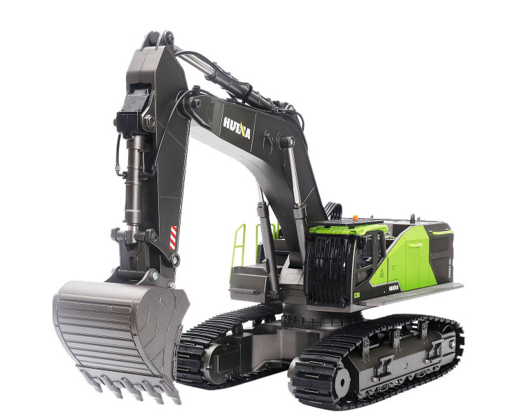 Eitech Gru Escavatore Cingolato – Giocattolo Di Meccanica In Metallo Per Bambini – Prodotto In Italia (Verdes)