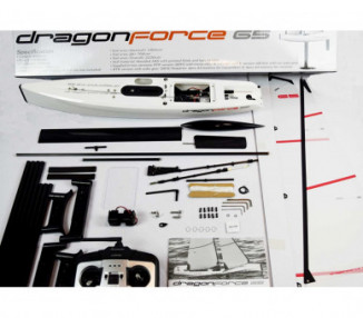 DRAGON FORCE 65 SCAFO A VELA 650MM RTR