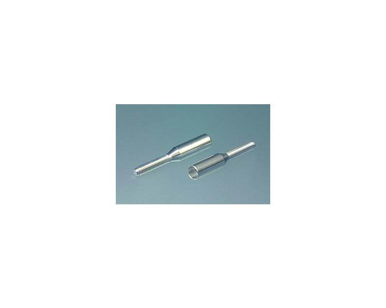 TERMINALI  X TUBI CARBONIO 3MM CON USCITA M2 (2)