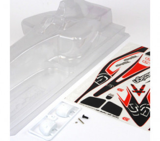 CARROZZERIA TRASPARENTE 1/10 F1 6C LIGHT CARROZZERIA TRASPARENTE 1/10 F1 6C LIGHT