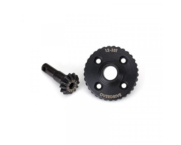 TRX4 COPPIA CONICA OVERDRIVE 12-33T IN METALLO TRATTATO TRX4 COPPIA CONICA OVERDRIVE 12-33T IN METALLO TRATTATO