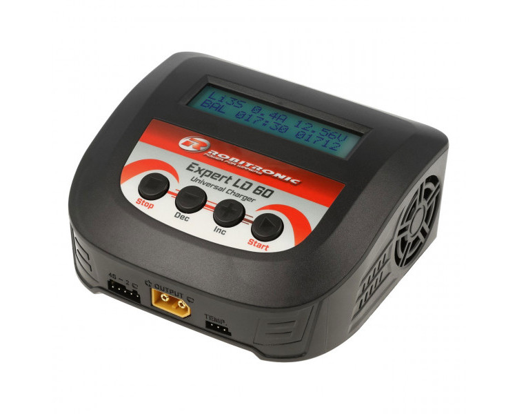 CARICA BATTERIE DIGITALE RAPIDO 220V 2-4S LIPO 60W