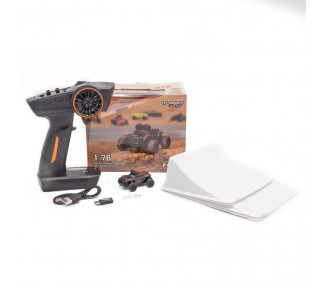 MICRO MONSTER TRUCK RC 1/76 RTR 2,4GHZ