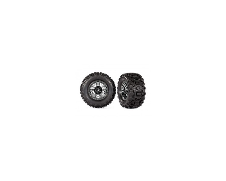 HOSS/SLEDGE GOMME 2,8 INCOLLATE SU CERCHI CROMATI (2) HOSS/SLEDGE GOMME 2,8 INCOLLATE SU CERCHI CROMATI (2)