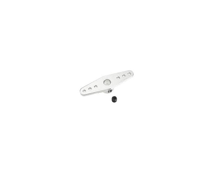 SQUADRETTA A DOPPIO BRACCIO CON FORO 4MM SQUADRETTA A DOPPIO BRACCIO CON FORO 4MM
