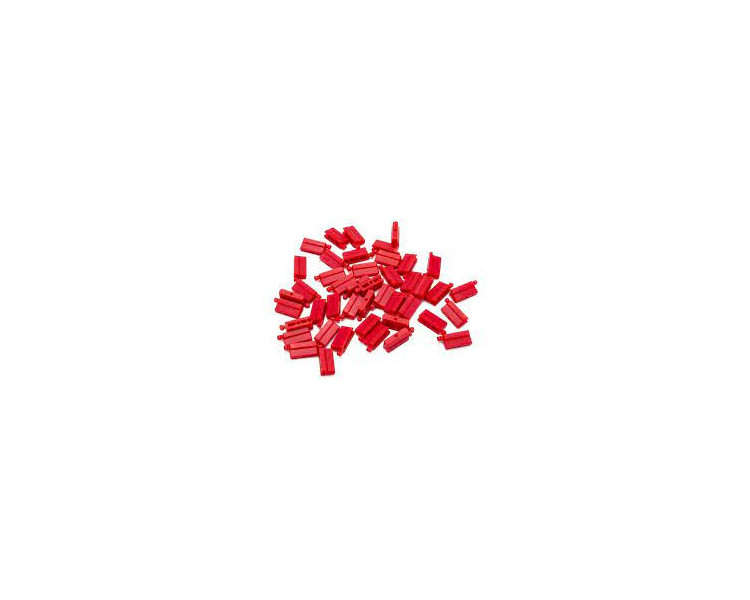 BARRIERE ROSSE PER CIRCUITO MICRO AUTO 1/76 (50) BARRIERE ROSSE PER CIRCUITO MICRO AUTO 1/76 (50)