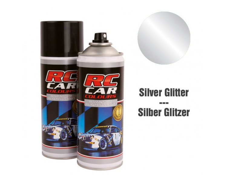 BOMBOLETTA ARGENTO SCINTILLANTE LEXAN 150ML