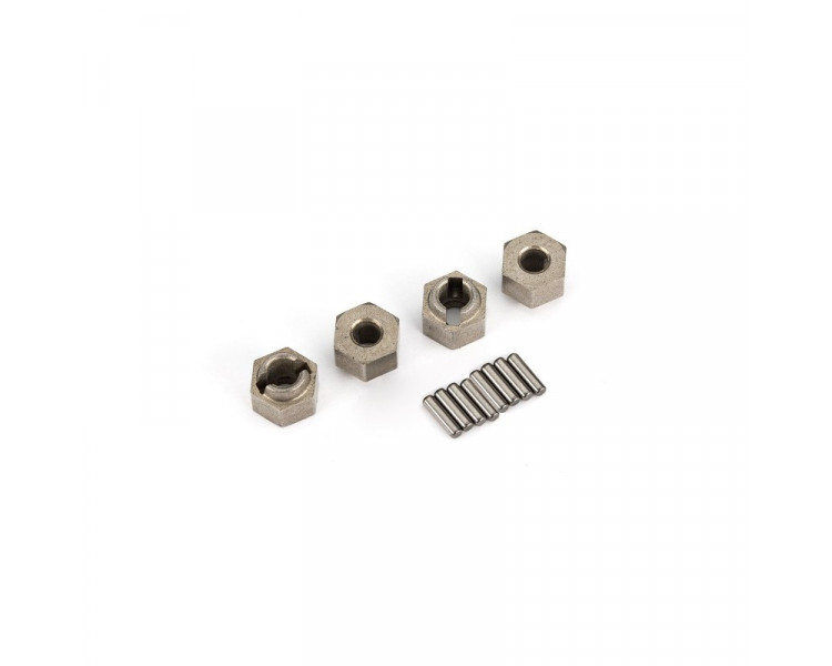 M4 SET TRASCINATORI ESAGONALI IN ACCIAIO 7MM+SPINE (4)