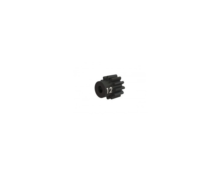 PIGNONE 12T MODULO 32 FORO 3,2MM ACCIAIO INDURITO