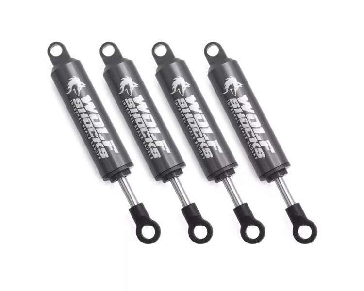 SET 4 AMMORTZZATORI 90MM CON SERIE MOLLE  1/10 SCALER