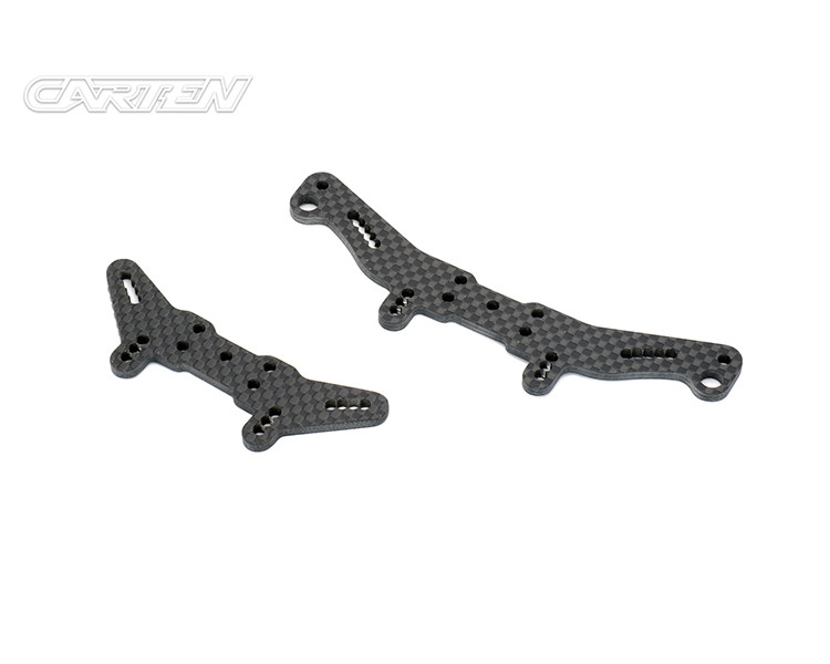 CARTEN T410R TORRI AMMORTIZZATORI BASSE IN CARBONIO ANT./POST. PISTA CARTEN T410R TORRI AMMORTIZZATORI BASSE IN CARBONIO ANT./POST. PISTA