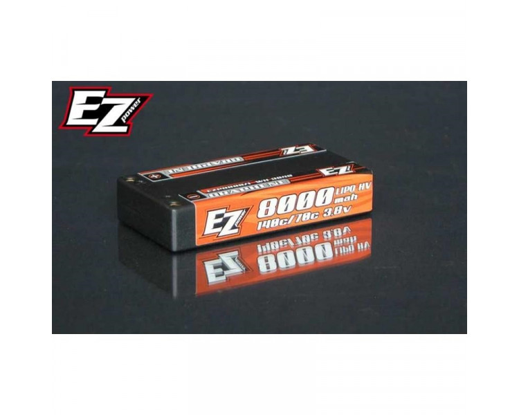 EZPOWER BATTERIA LIPO 8000MHA 3,8V 1S 140/70C HV GRAPHENE 4MM
