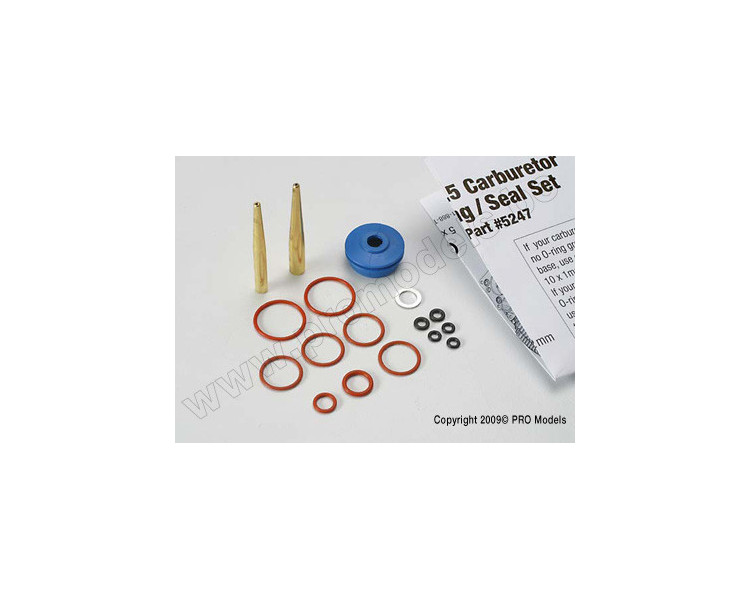 SET O-RING CARBURATORE TRX 2,5