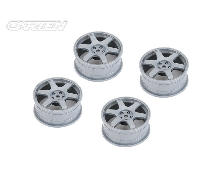 CARTEN CERCHI 1/10 6 RAZZE 24MM (4) CARTEN CERCHI 1/10 6 RAZZE 24MM (4)