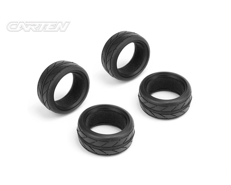 CARTEN GOMME INTERMEDIE 1/10 CON SPUGNE INTAGLIATE (4) CARTEN GOMME INTERMEDIE 1/10 CON SPUGNE INTAGLIATE (4)