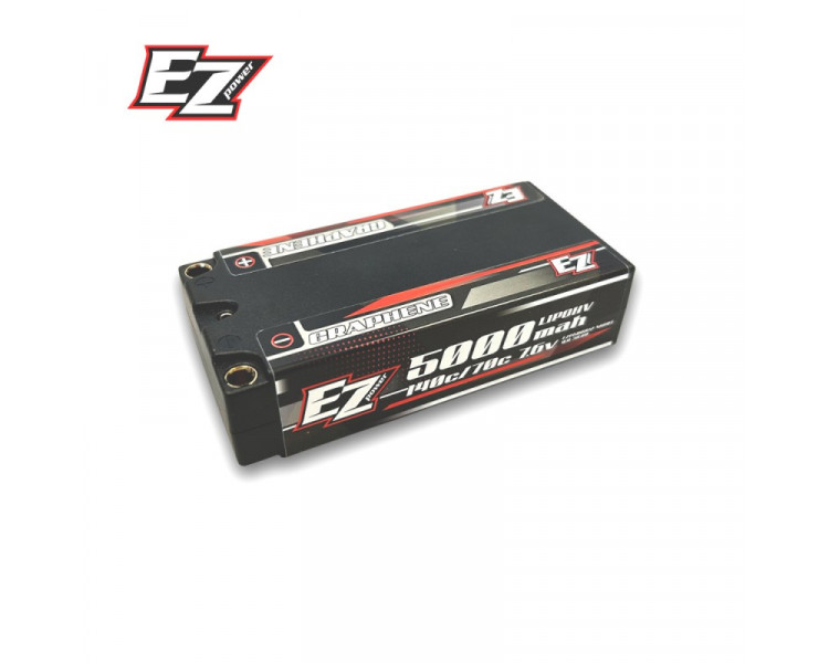 EZPOWER BATTERIA LIPO HV 7,6V 5000MHA SHORT 5MM