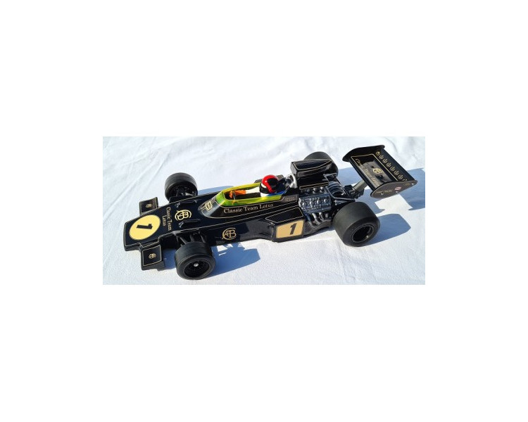 FENIX F1 70 CARROZZERIA TRASPARENTE CON DECALS  JPS LOTUS TYPE 72 FENIX F1 70 CARROZZERIA TRASPARENTE CON DECALS  JPS LOTUS TYPE 72